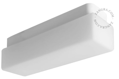 Ręcznie robiona lampa, biała - Zangra