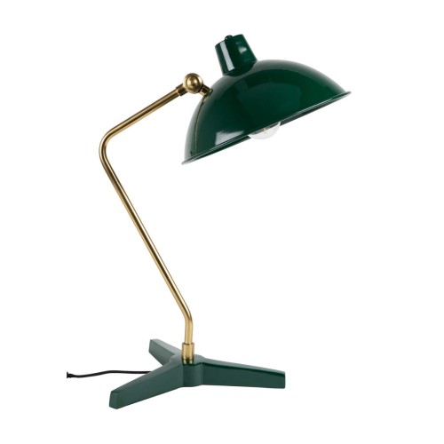 Lampa stołowa DEVI zielona - Dutchbone
