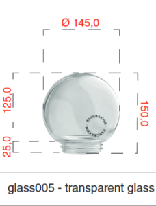 Lampa łazienkowa porcelanowa 005 czarna - Zangra