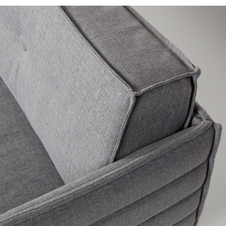 Fotel JAEY 1-SEATER COMFORT jasnoszary - Zuiver