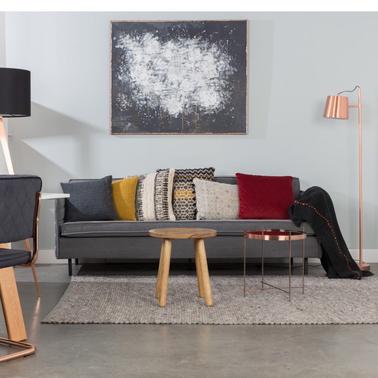 Fotel JAEY 1-SEATER COMFORT jasnoszary - Zuiver