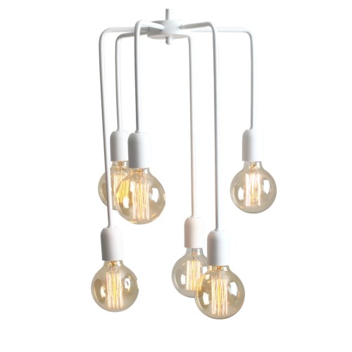 Lampa sufitowa VANWERK TALL - biały