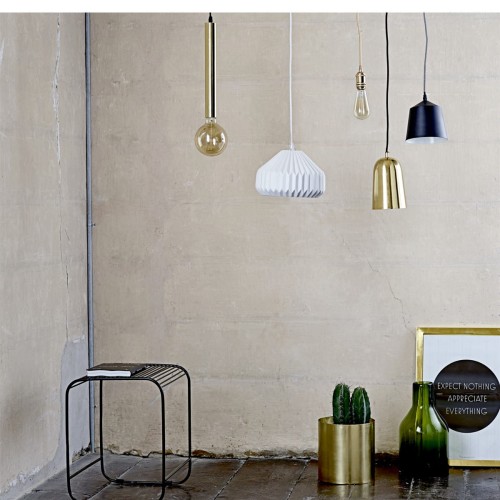 Lampa wisząca STICK mosiężna - Bloomingville