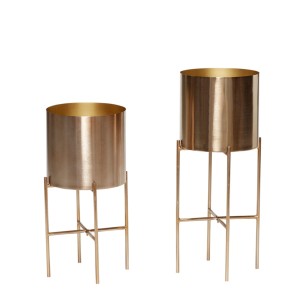 Zestaw donic na nóżkach mosiężny - Hübsch