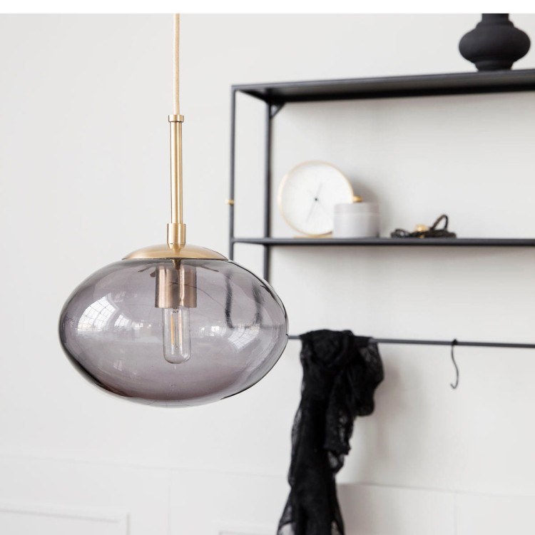 Lampa wisząca OPAL SMALL szara - House Doctor