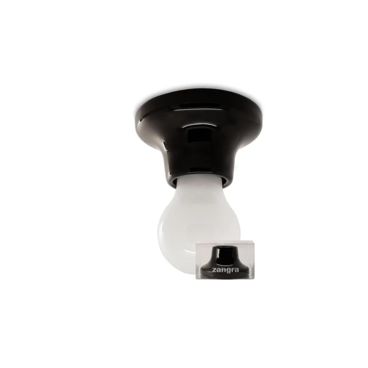 Oprawa porcelanowa 001 czarna - Zangra