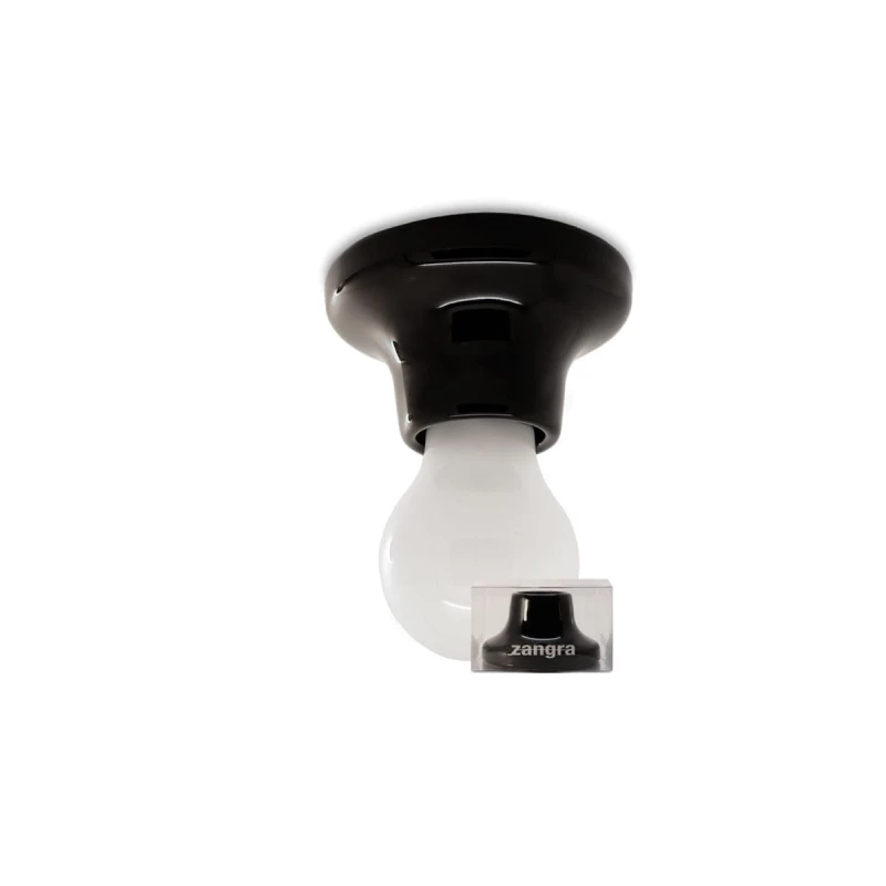 Oprawa porcelanowa 001 czarna - Zangra