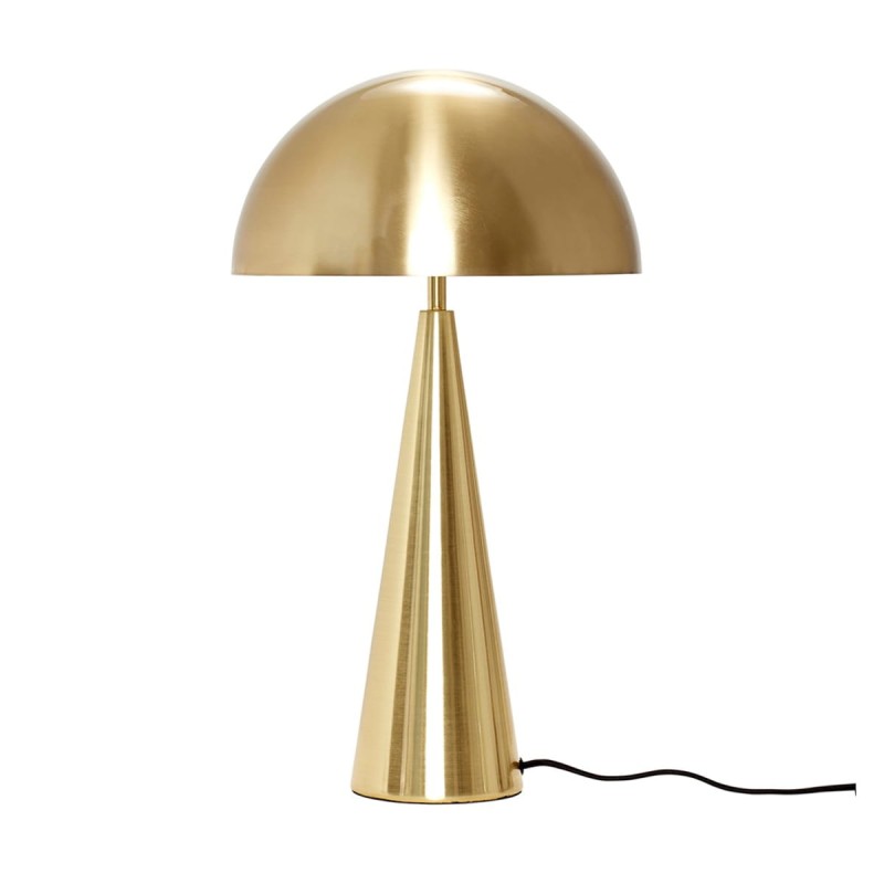 Lampa stołowa MUSH złota - Hübsch