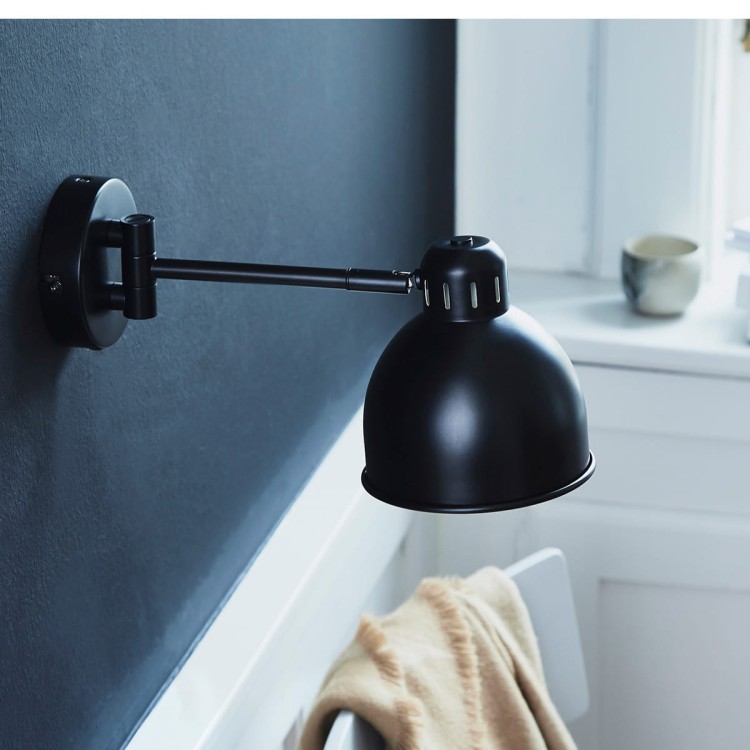 Lampa ścienna JOB MINI czarna - Frandsen