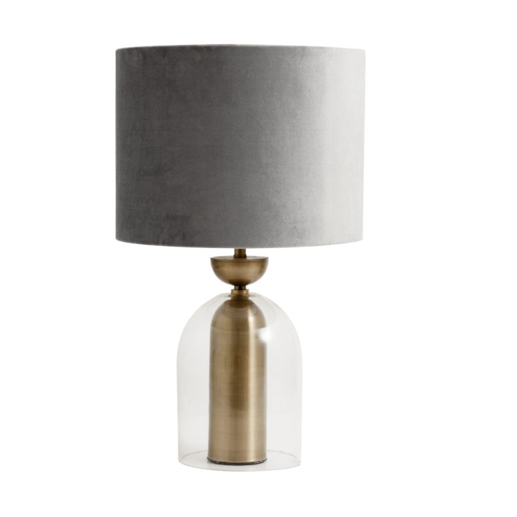 Klosz do lampy VELVET szary - Nordal