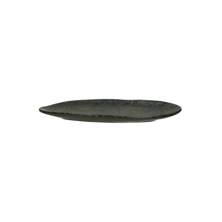 owalny talerz BASALT L- czarny, Pomax