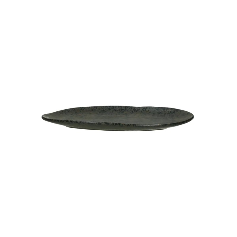 owalny talerz BASALT L- czarny, Pomax