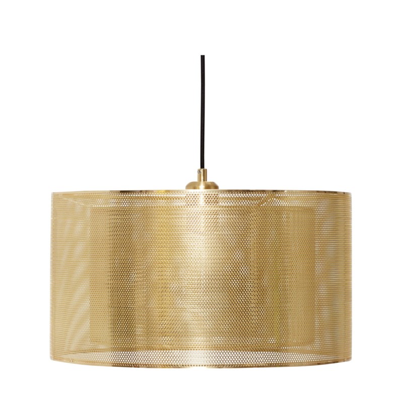 Lampa wisząca GRID mosiężna - Hübsch