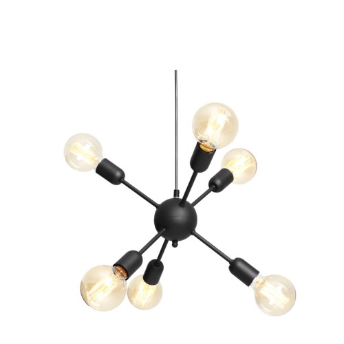 Lampa wisząca VANWERK BALL - czarna