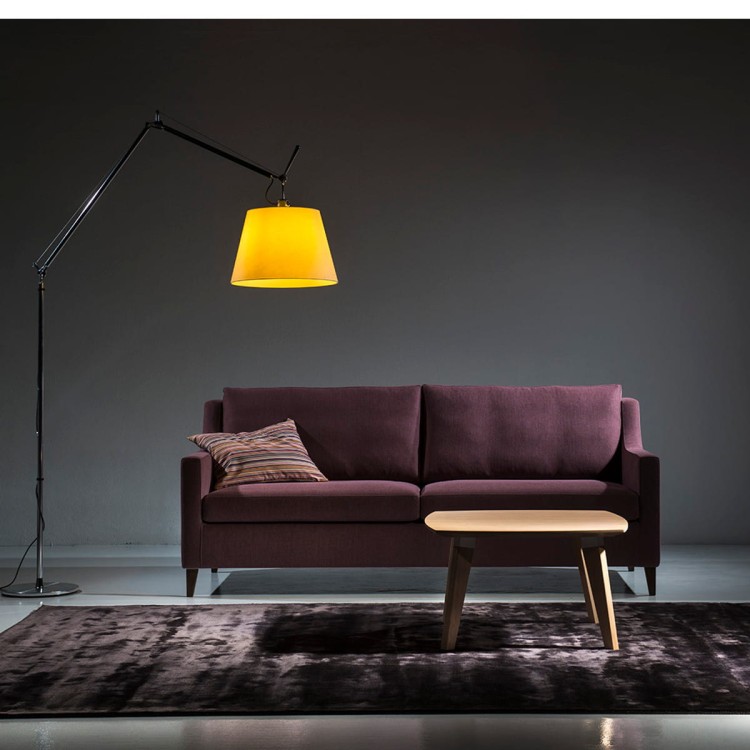 Sofa CLUB LARGE 3+2P 200, D-Chanel 51, dąb natura- Domark