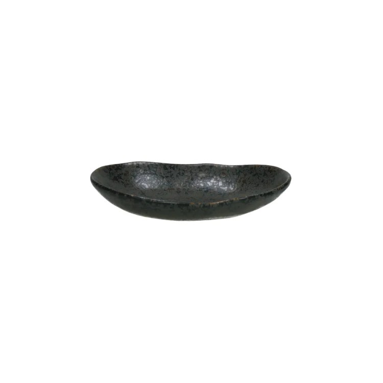 owalny talerz BASALT S- czarny, Pomax