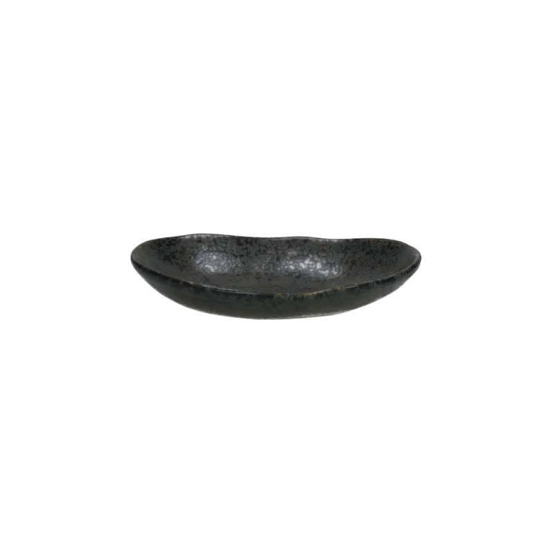 owalny talerz BASALT S- czarny, Pomax