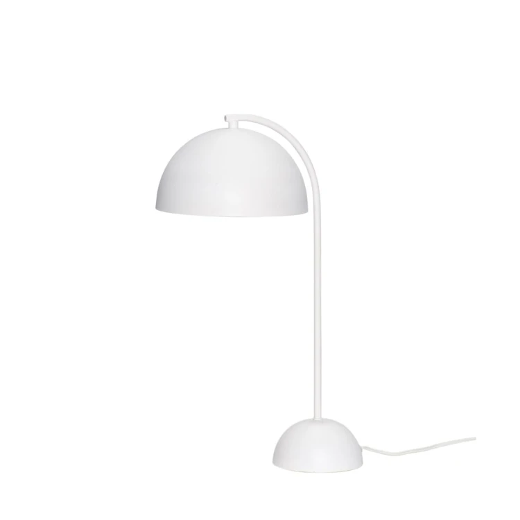Lampa biurkowa GLOBAL biała - Hübsch