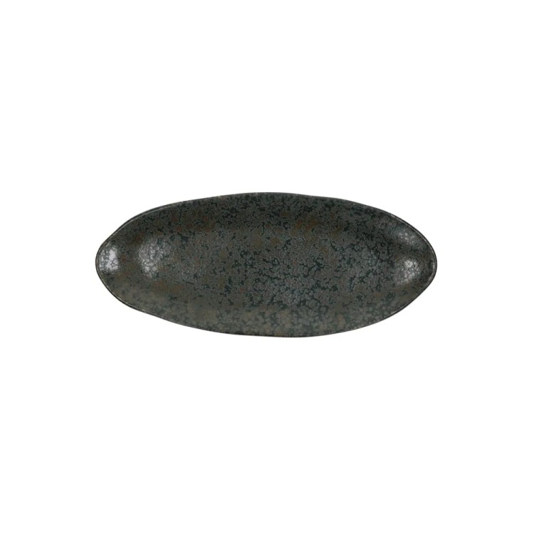 owalny talerz BASALT L- czarny, Pomax