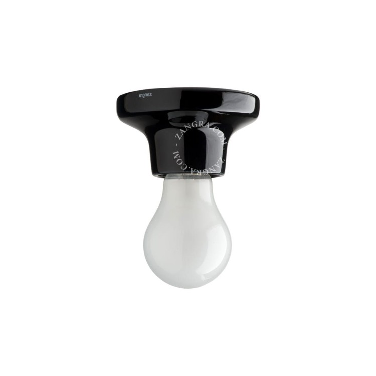 Oprawa porcelanowa 001 czarna - Zangra