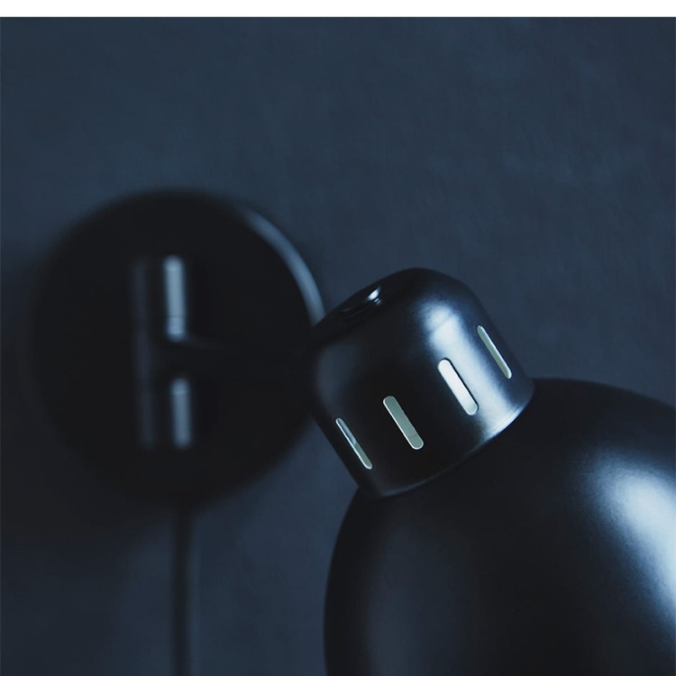 Lampa ścienna JOB MINI czarna - Frandsen