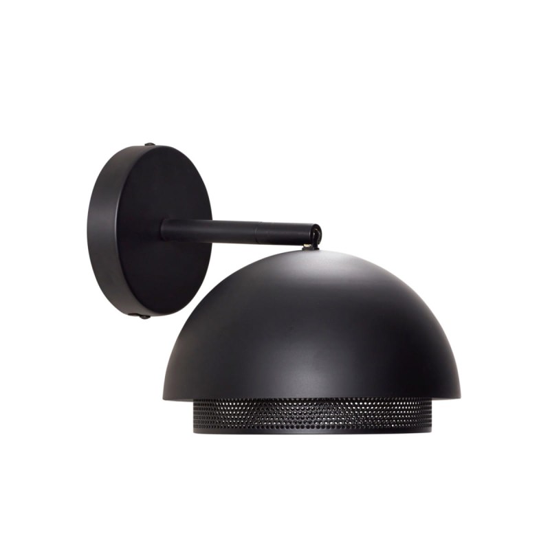 Lampa ścienna SFERA czarna - Hübsch