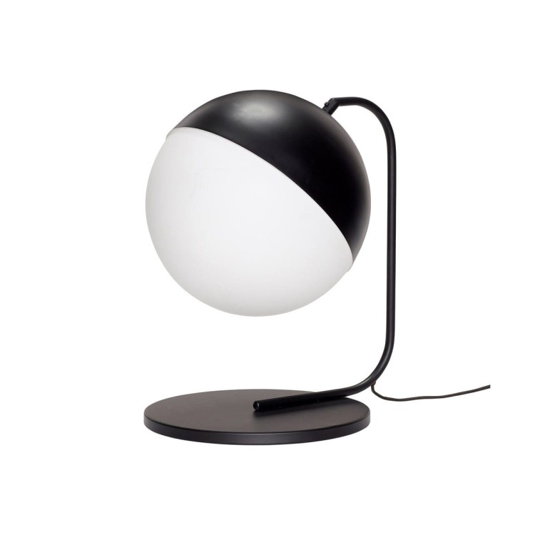 Lampa stołowa BULLET czarna - Hübsch