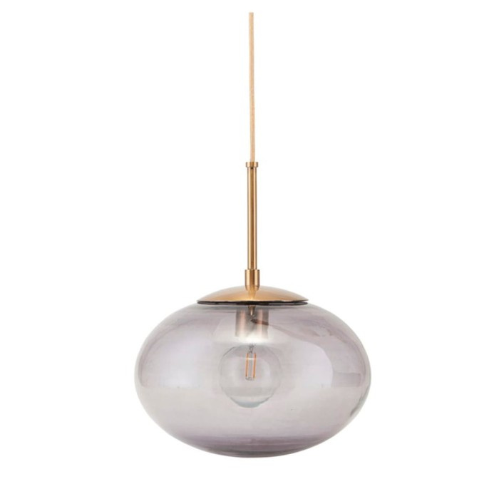 Lampa wisząca OPAL szara - House Doctor