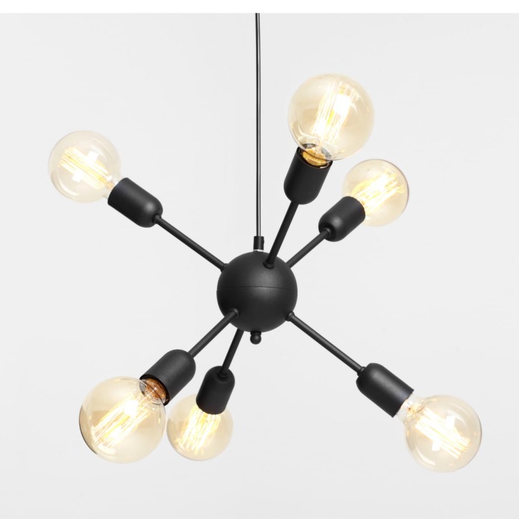 Lampa wisząca VANWERK BALL - czarna
