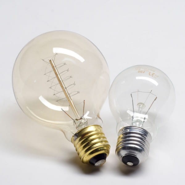 Żarówka dekoracyjna Globe 95 Spiral 40W