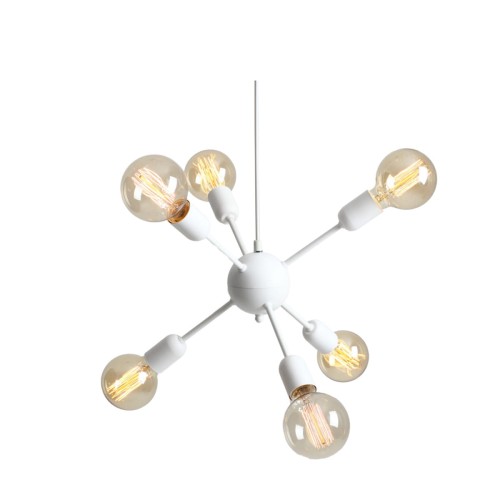 Lampa wisząca VANWERK BALL - biała